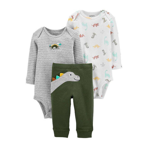 دوبادی شلوار کارترز طرح دایناسور سبز .......19187