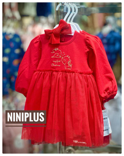 پیراهن قرمز مجلسی یلدایی گوزن.........................19417