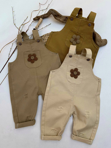 بیلر کتان طرح گل -مناسب شش ماه تا سه سال .............................18408