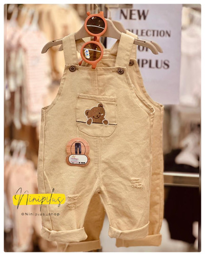 بیلر کتان طرح تدی -مناسب شش ماه تا سه سال .............................18411