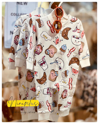 سرهمی نخی نوزادی زیپدار | راحت و ضدحساسیت .................... کد 20111