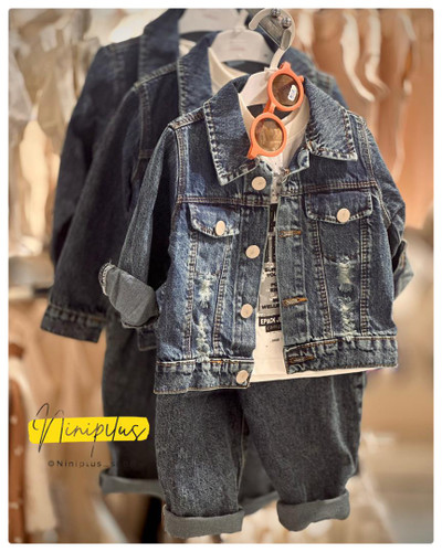 ست سه تیکه جین کد 1763. ................20116