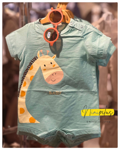 رامپر نخی کودک | پنبه یکرو، ۶ ماه تا ۳ سال...............19754