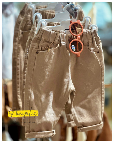 شلوار تک کتان جین زارامن |6 ماه تا 3 سال | ...................19587