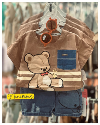 ست تیشرت شلوارک خرس. تدی ............ 15341