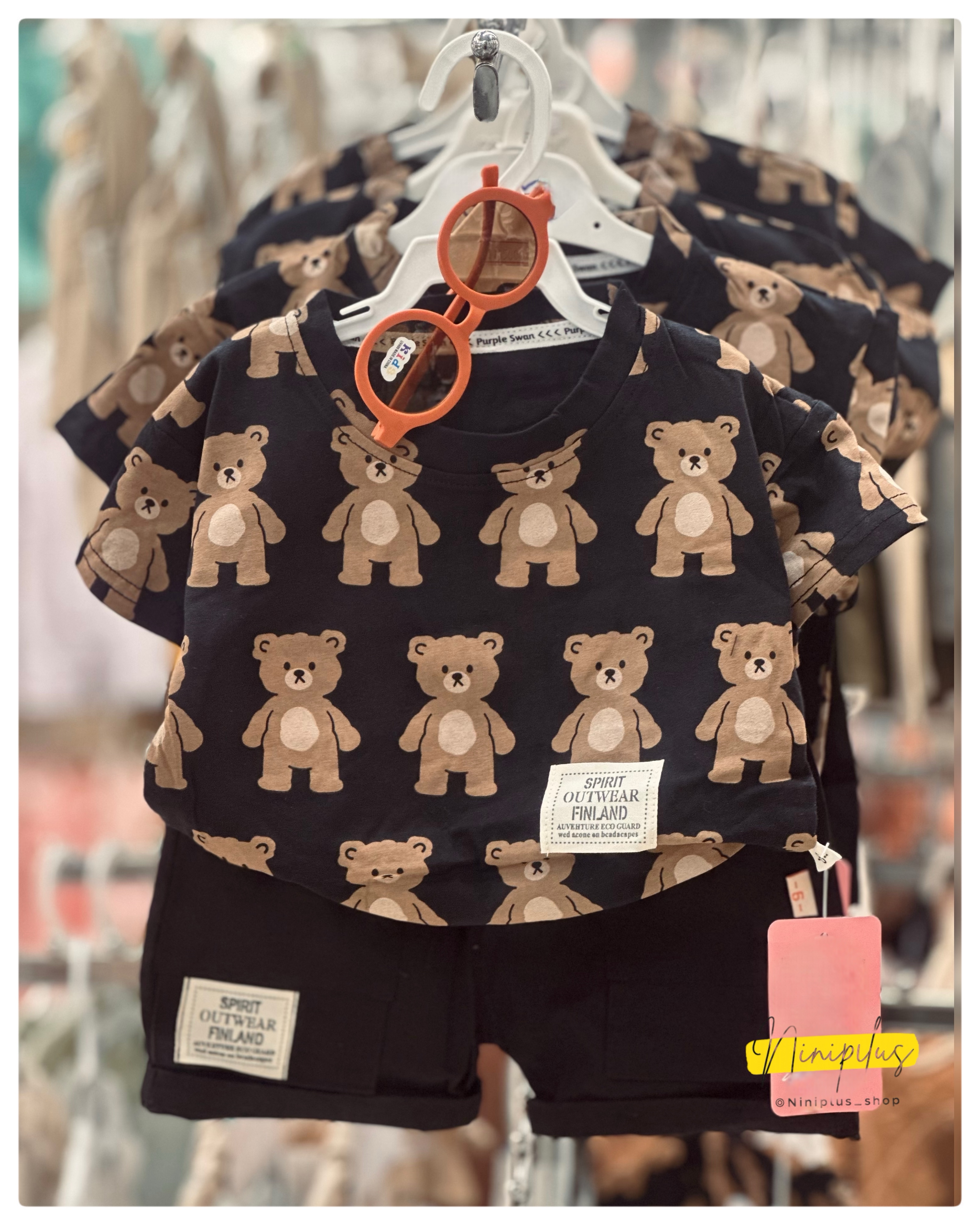 ست تیشرت شلوارک خرس. تدی ............ 15451