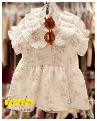 ست پیراهن شورت دخترانه 6ماه تا 24 ماه ......................20179