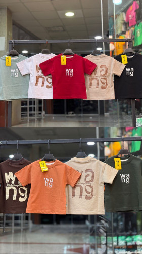 تيشرت تک نخي وانگ مناسب 2 تا 6 سال ........................ 20185