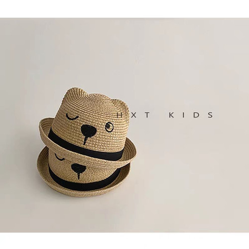 کلاه باکت لبه تاشوی حصیری تدی ....................18873